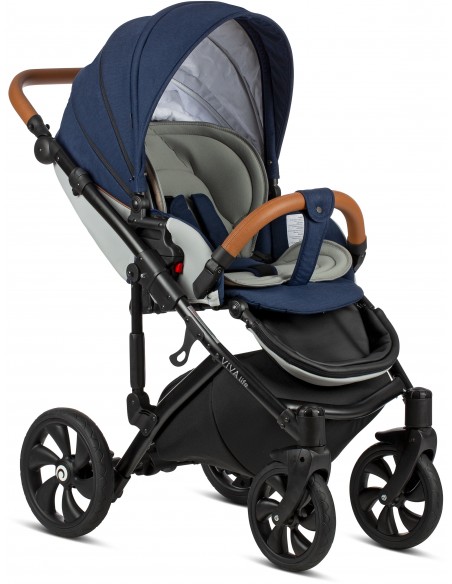 TPFLiving combination stroller 3in1 set - model Lux 7 fabric –  Traumpreisfabrik