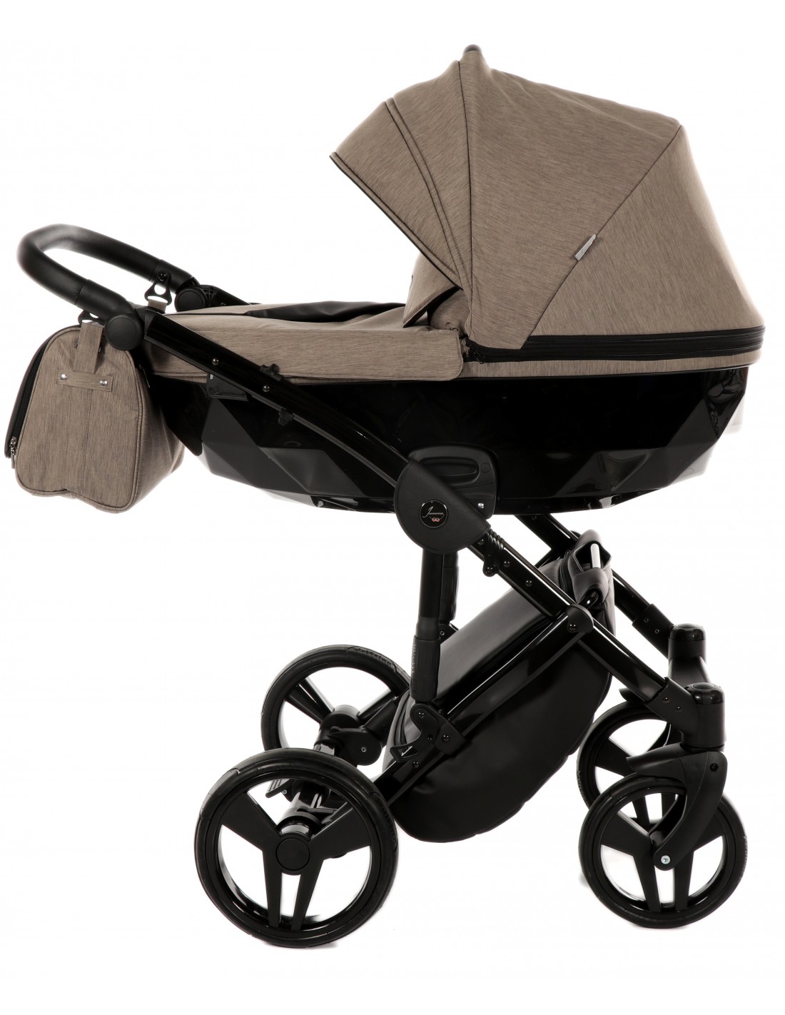 Stroller JUNAMA DIAMOND 3in1 beige / black